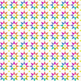 Makower Art Theory Rainbow Star on White