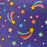 Lewis and Irene Over The Rainbow - Rainbow of Shooting Stars on Blue