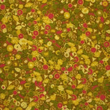 Makower Sunprints Tuesday Floral Yellow