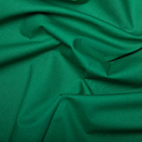 100% Cotton Poplin Emerald Green